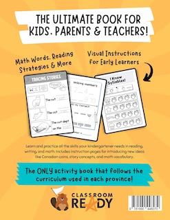 Back cover_The Classroom Ready Activity Book: Kindergarten, Atlantic Canada Edition
