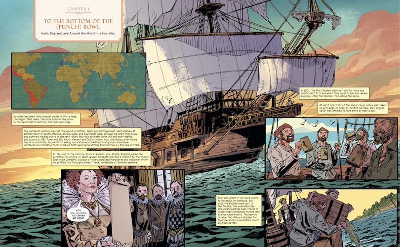 Sample content 5_The Comic Book History of the Cocktail