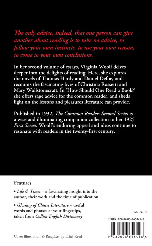 Back cover_The Common Reader