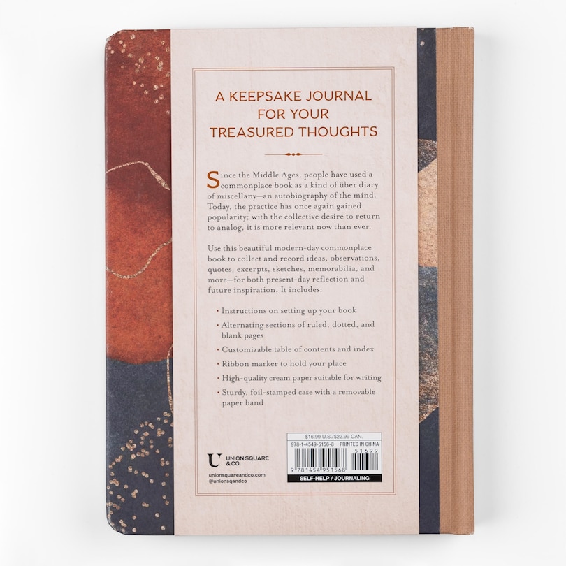 Back cover_The Commonplace Book
