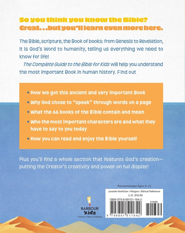 Back cover_The Complete Guide to the Bible for Kids