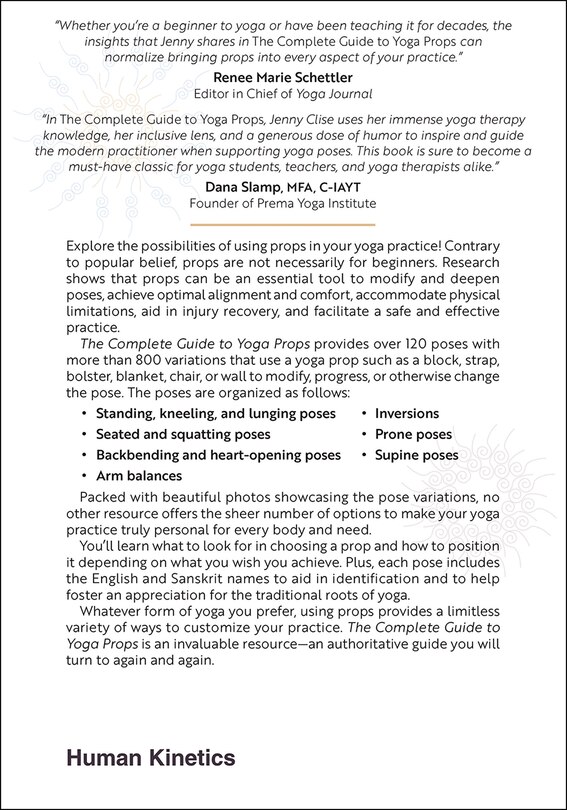 Back cover_The Complete Guide to Yoga Props