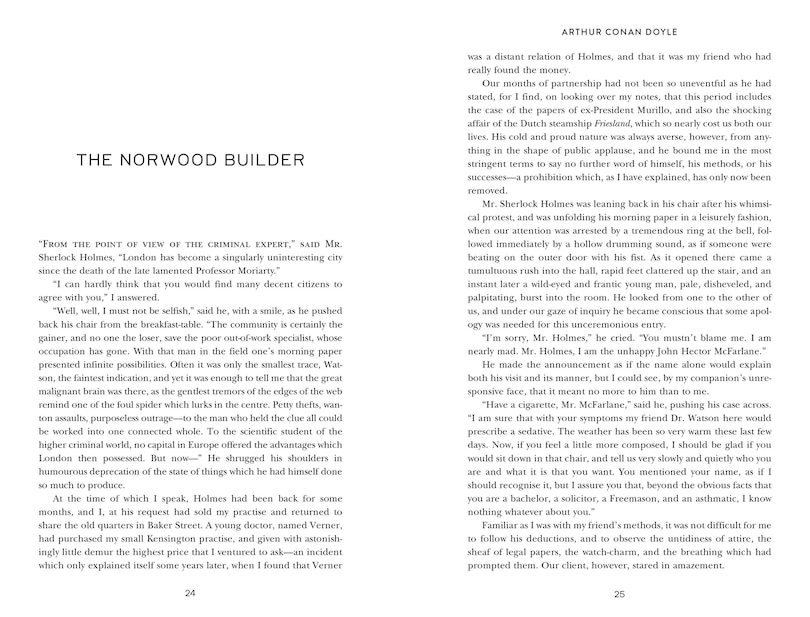 Aper&ccedil;u du contenu 2_The Complete Sherlock Holmes, Volume II