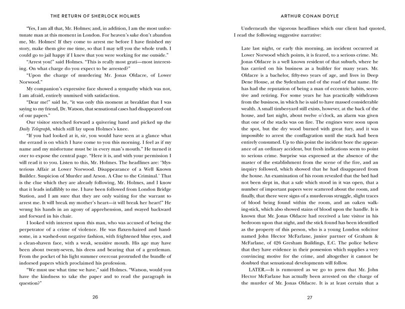 Aper&ccedil;u du contenu 3_The Complete Sherlock Holmes, Volume II