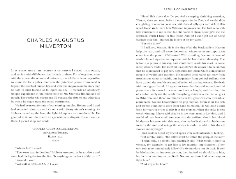 Aper&ccedil;u du contenu 4_The Complete Sherlock Holmes, Volume II