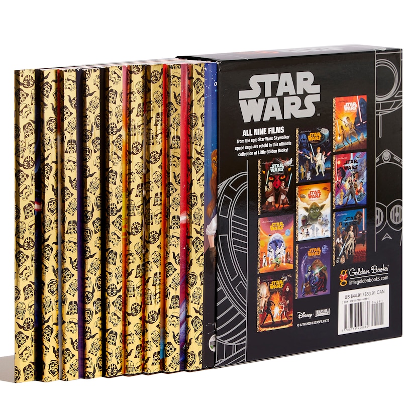 Sample content_The Complete Skywalker Saga: Little Golden Book Library (star Wars)