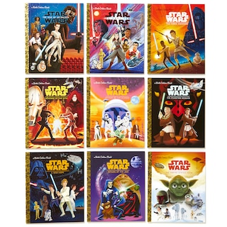 Sample content 2_The Complete Skywalker Saga: Little Golden Book Library (star Wars)