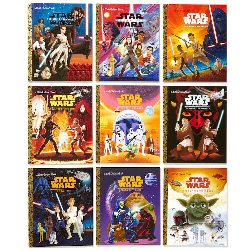 Sample content 2_The Complete Skywalker Saga: Little Golden Book Library (star Wars)