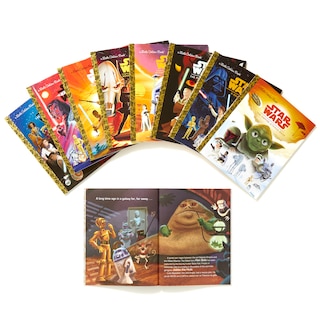 Sample content 3_The Complete Skywalker Saga: Little Golden Book Library (star Wars)