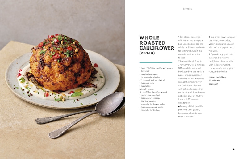 Sample content 2_The Complete Veggie Air Fryer Cookbook