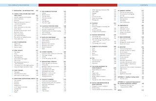 Table des mati&egrave;res_The Complete Yachtmaster 11th edition