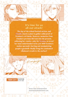 Couverture arrière_The Condemned Villainess Goes Back in Time and Aims to Become the Ultimate Villain (Manga) Vol. 4