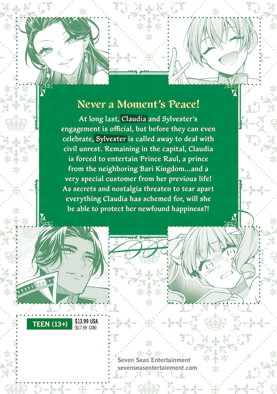 Back cover_The Condemned Villainess Goes Back in Time and Aims to Become the Ultimate Villain (Manga) Vol. 5