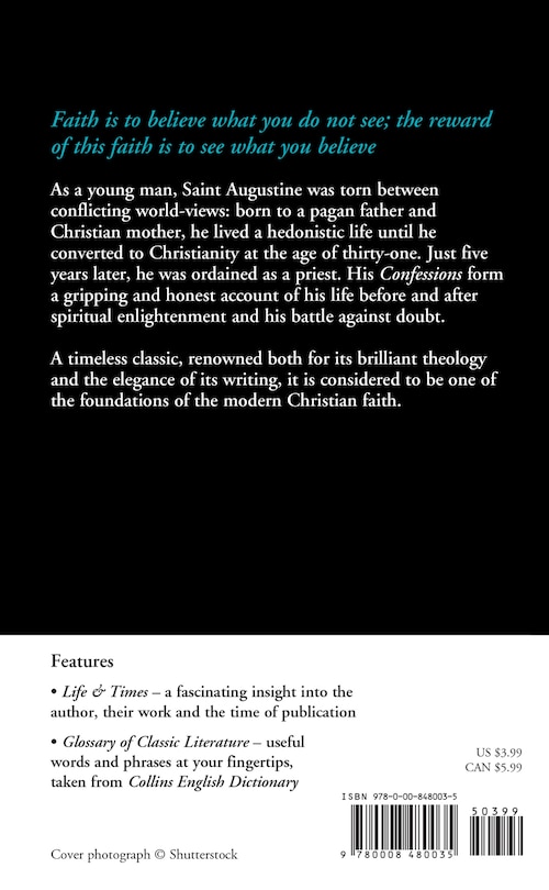 Couverture arri&egrave;re_The Confessions of Saint Augustine