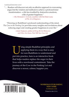 Back cover_The Cow in the Parking Lot: A Zen Approach to Overcoming Anger