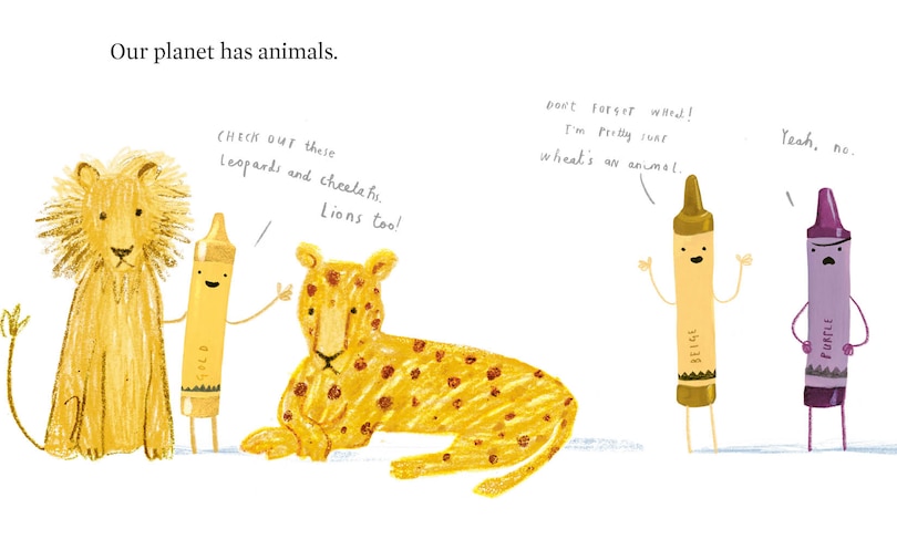 Aper&ccedil;u du contenu 3_The Crayons Love Our Planet