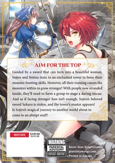 Back cover_The Cursed Sword Master's Harem Life: By the Sword, For the Sword Vol. 3