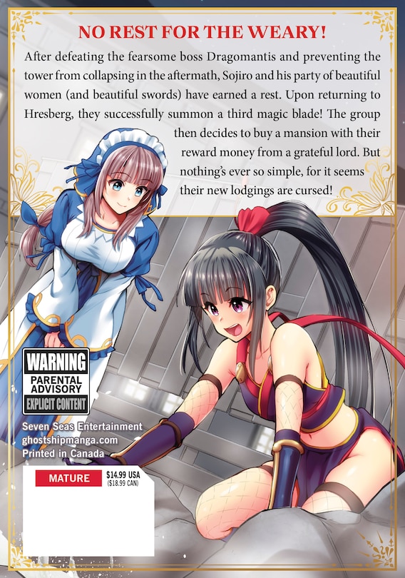 Couverture arri&egrave;re_The Cursed Sword Master's Harem Life: By the Sword, For the Sword Vol. 5