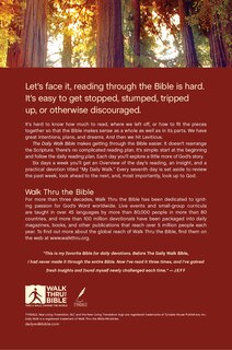 Back cover_The Daily Walk Bible NLT (Softcover)