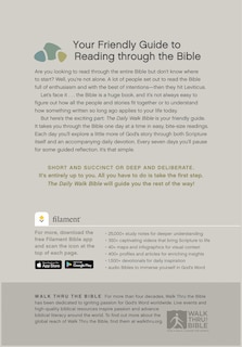 Back cover_The Daily Walk Bible Nlt, Filament Enabled (Leatherlike, Stepping Stones Dark Taupe)