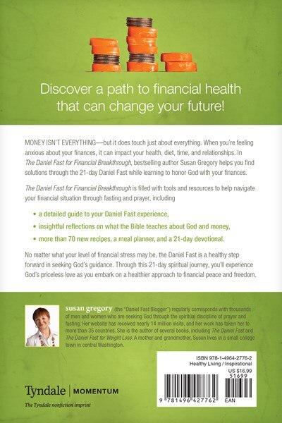 Back cover_The Daniel Fast for Financial Breakthrough