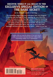 Back cover_The Dark Secret: Special Edition (Wings of Fire Book Four)