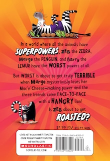 Couverture arri&egrave;re_The Day the Mac &rsquo;n&rsquo; Cheese Ran Out (The Terrible Trio #2)