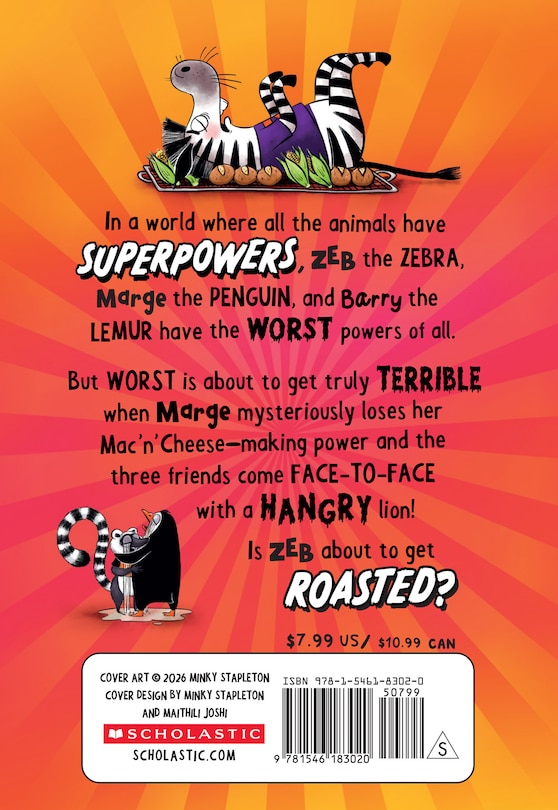 Couverture arri&egrave;re_The Day the Mac &rsquo;n&rsquo; Cheese Ran Out (The Terrible Trio #2)