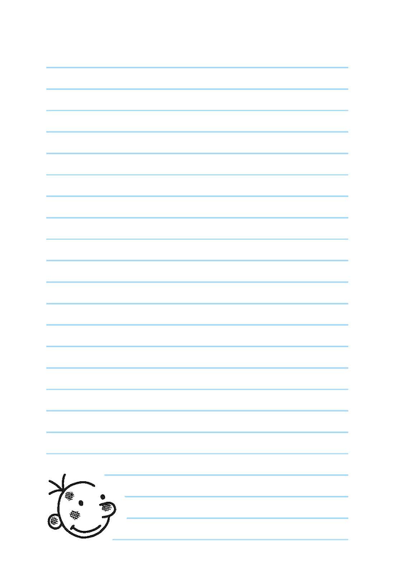 Sample content_The Diary of a Wimpy Kid Blank Journal