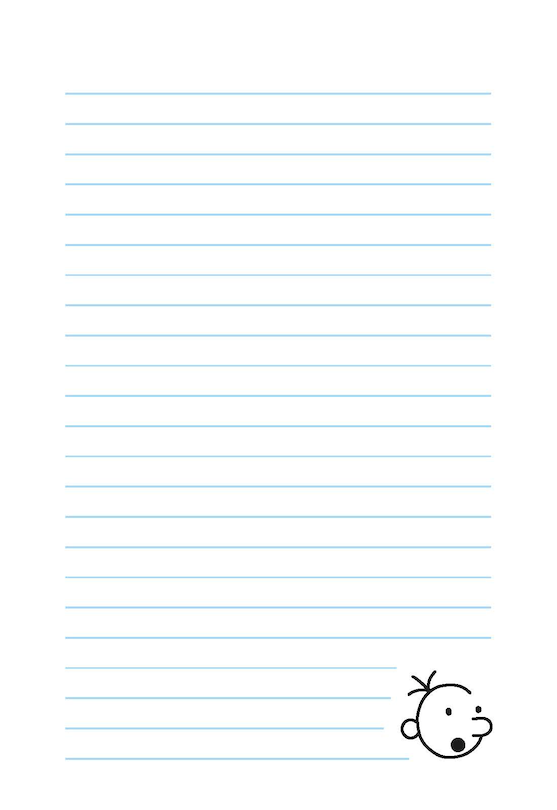 Sample content 2_The Diary of a Wimpy Kid Blank Journal