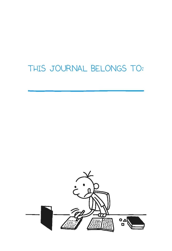 Sample content 4_The Diary of a Wimpy Kid Blank Journal