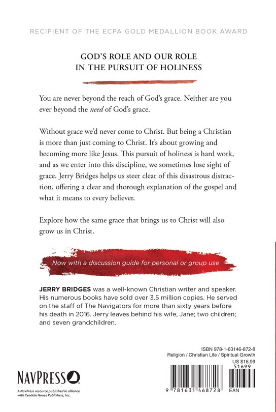 Back cover_The Discipline Of Grace