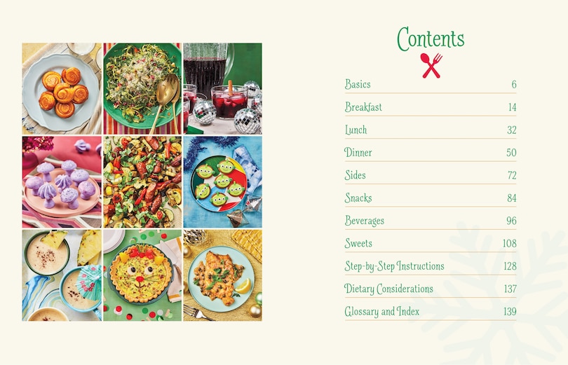 Aperçu du contenu_The Disney Christmas Cookbook