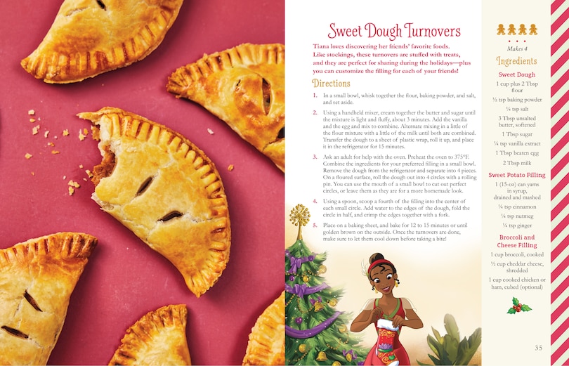 Aperçu du contenu 2_The Disney Christmas Cookbook