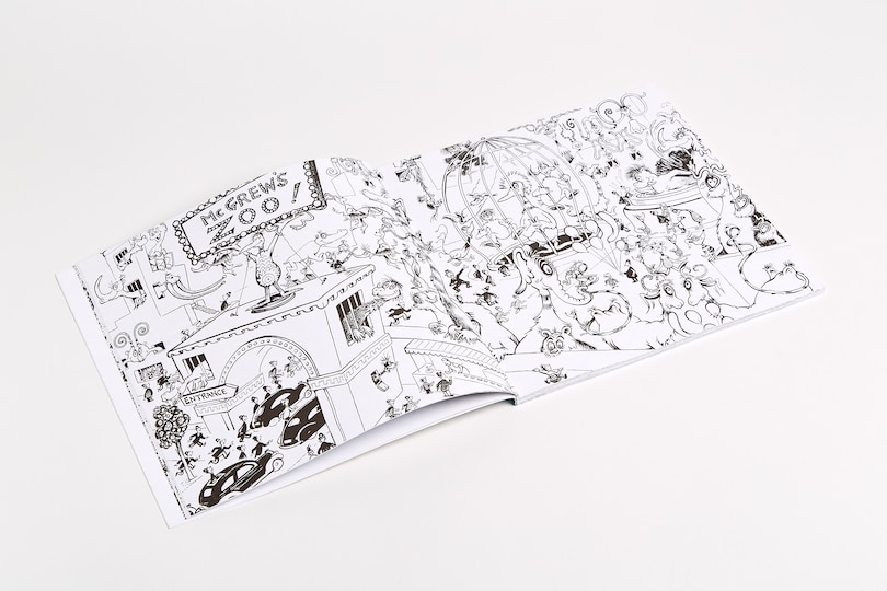 Sample content_The Dr. Seuss Coloring Book
