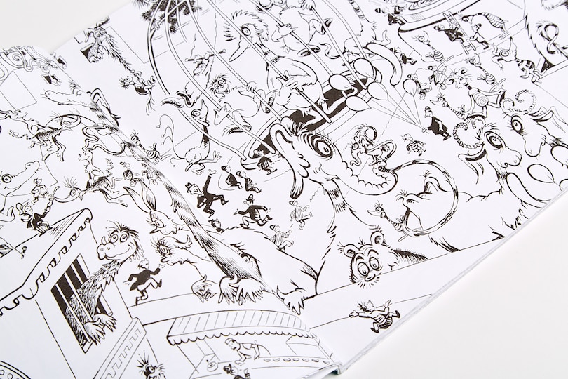 Sample content 2_The Dr. Seuss Coloring Book