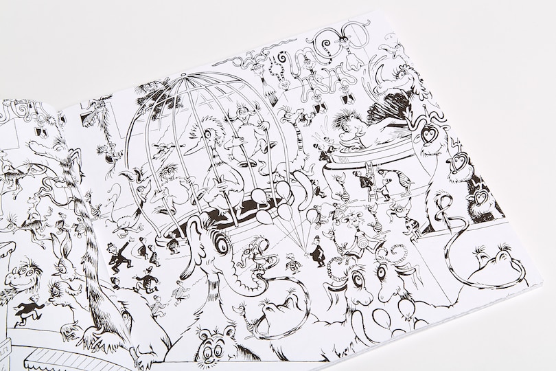 Sample content 4_The Dr. Seuss Coloring Book