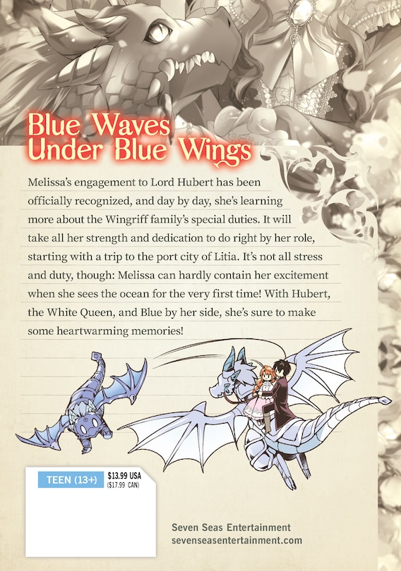 Back cover_The Dragon Knight's Beloved (Manga) Vol. 9