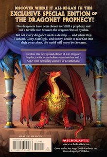 Back cover_The Dragonet Prophecy: Special Edition (Stenciled Edges) (Wings of Fire Book One)