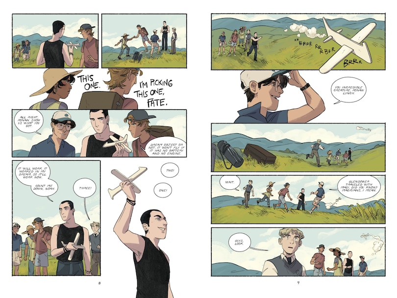 Aperçu du contenu_The Dream Thieves: The Graphic Novel