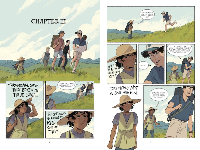 Aperçu du contenu 2_The Dream Thieves: The Graphic Novel