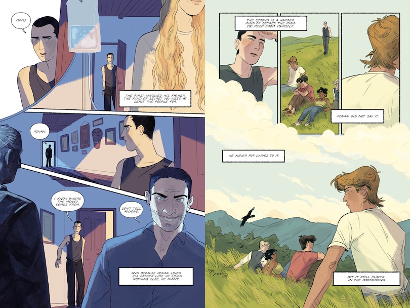 Aperçu du contenu 4_The Dream Thieves: The Graphic Novel