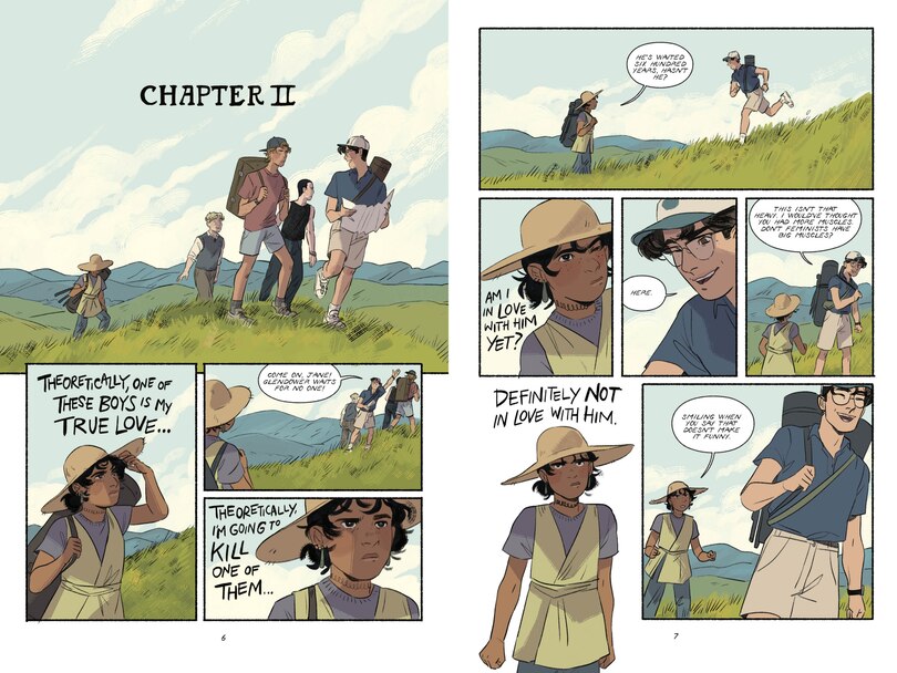 Sample content 2_The Dream Thieves: The Graphic Novel