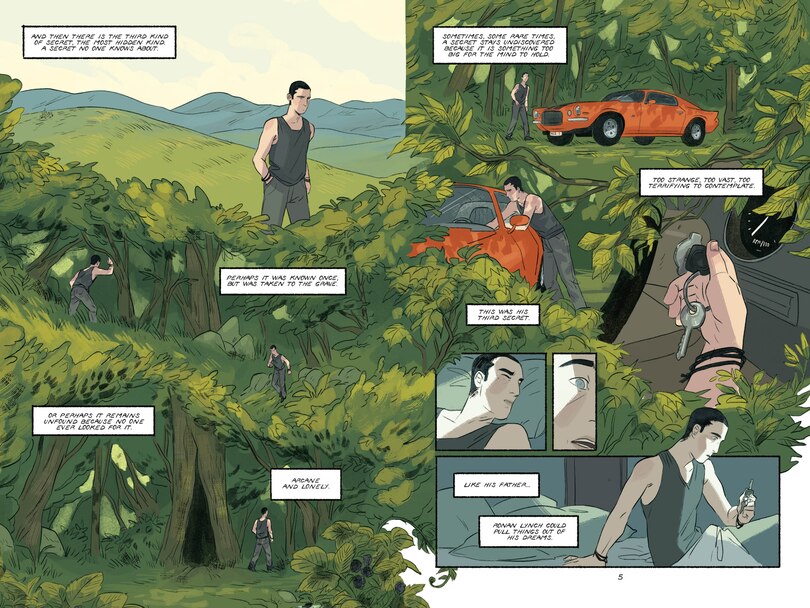 Sample content 3_The Dream Thieves: The Graphic Novel