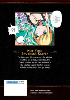 Back cover_The Duke of Death and His Maid Vol. 8