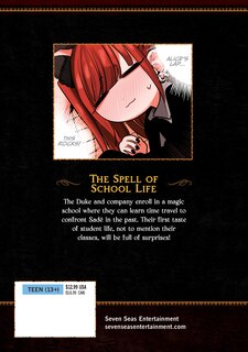 Back cover_The Duke of Death and His Maid Vol. 10