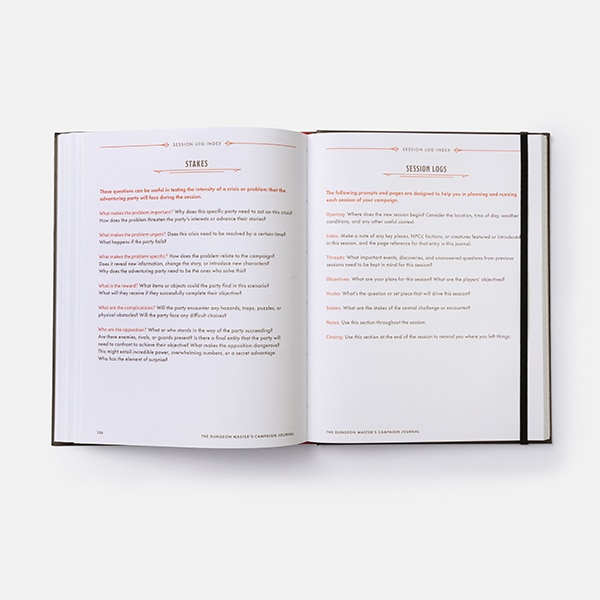 Aperçu du contenu_The Dungeon Master's Campaign Journal (Dungeons & Dragons)
