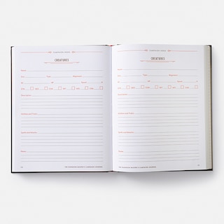 Aperçu du contenu 3_The Dungeon Master's Campaign Journal (Dungeons & Dragons)