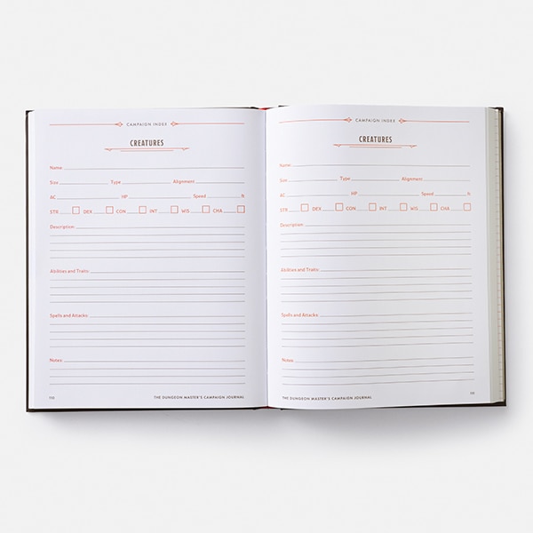 Aperçu du contenu 3_The Dungeon Master's Campaign Journal (Dungeons & Dragons)