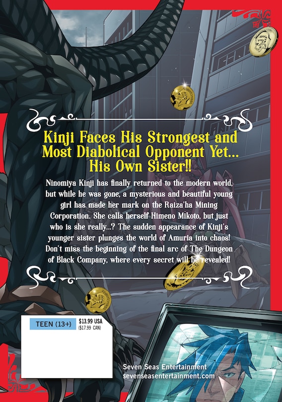 Back cover_The Dungeon of Black Company Vol. 13